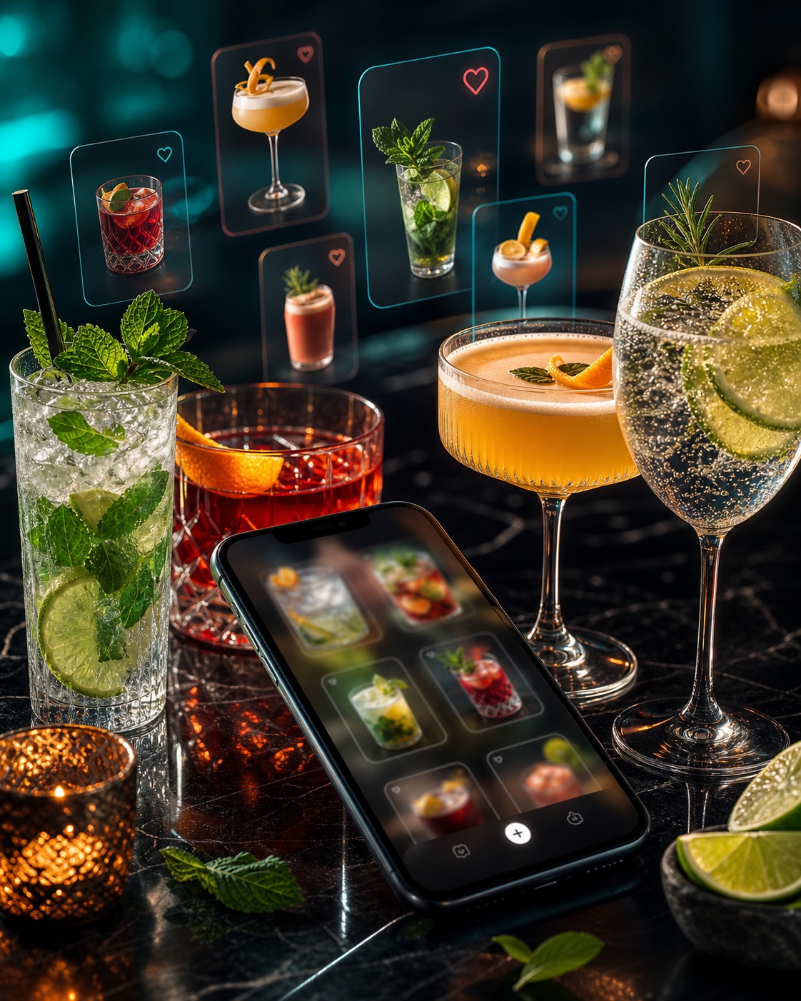 CocktailHub kişisel kokteyl arşivi görseli